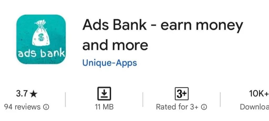 Ads Bank: Earn Money And More